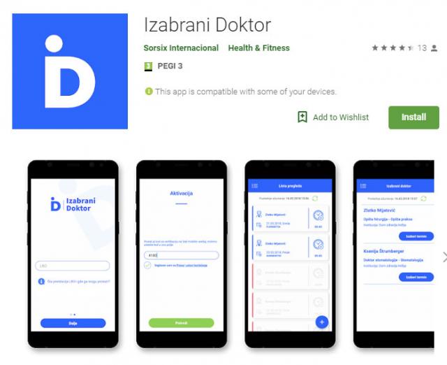 Izabrani doktor/play.google.com/store/apps