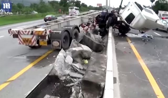 Nesreca kamiondzije u Tajlandu/Jutjub