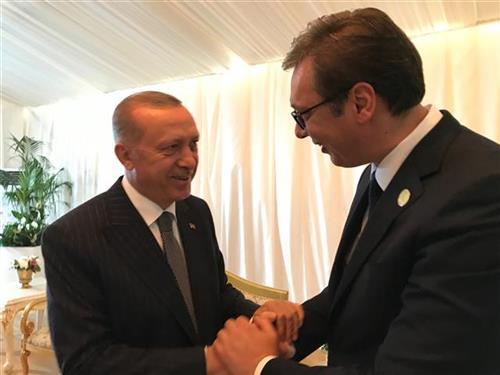 Erdogan i Vučić Foto: Tanjug