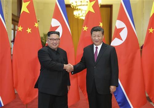 Kim Džong un i Si Djiping Foto: Ju Peng/Xinhua via AP