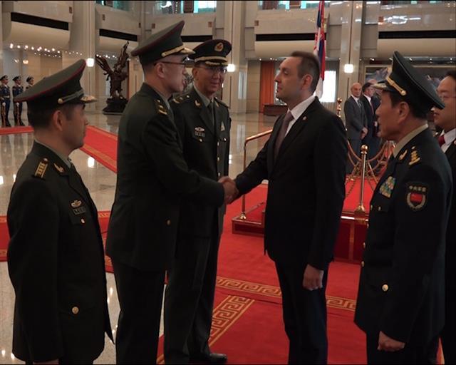 Ministar odbrane Aleksandar Vulin u višednevnoj poseti Kini Foto: Tanjug