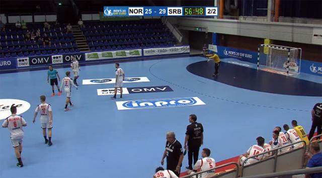 Srbija Norveska/EHF.tv