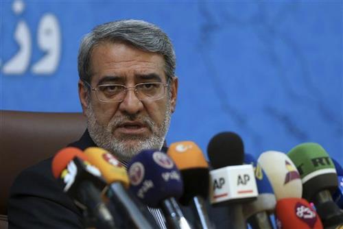 Iranski minister unutrašnjih poslova Abdolreza Rahmani Fazli  Foto:  AP Photo/Vahid Salem