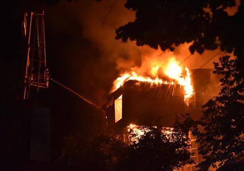 Požar u hoterlu Partizan u Niškoj Banji  Foto: Tanjug