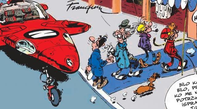 Strip Spiru i Fantazio koje je crtao Andre Franken Foto: privatna arhiva