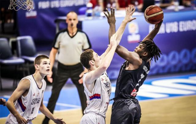 Srbija Francuska kadeti/FIBA