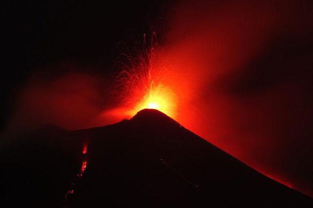 Etna, erupcija foto: Youtube/printscreen