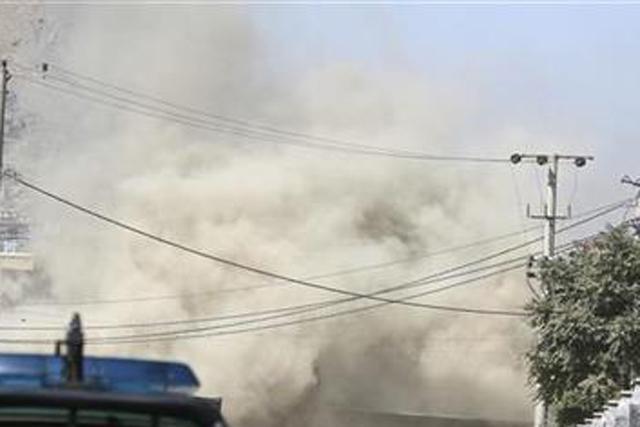 Avganistan, eksplozija Foto: AP Photo/Rahmat Gul, ilustracija