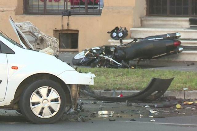 Saobraćajna nesreća kod Glavne pošte u Subotici Foto: RTV Pannon