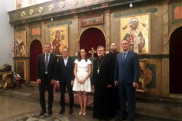 Delegacija Pokrajine u pravoslavnoj crkvi Svetog oca Nikolaja/Pokrajinska vlada
