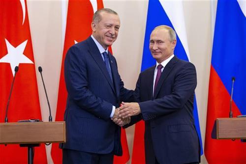 Putin i Erdogan foto:AP Photo/Alexander Zemlianichenko, Pool