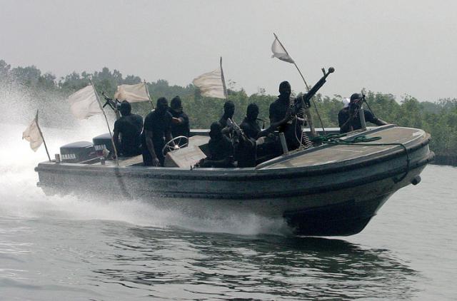 nigerijski pirati, EPA/GEORGE ESIRI