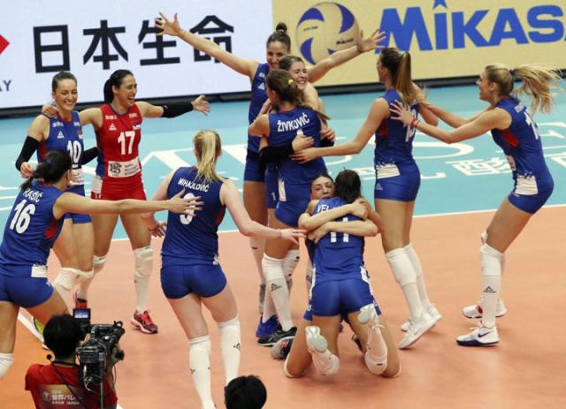 Radost Srpkinja u Japanu protiv Holandije/Fonet/AP