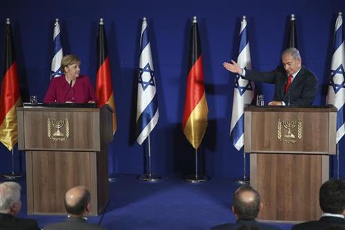 Merkel i Netanjahu u Jerusalimu Foto: AP Photo/Oded Balilty