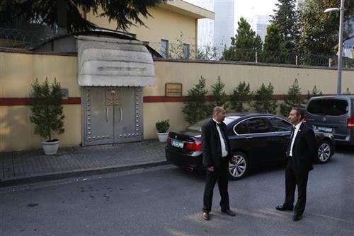 saudijski konzulat u Istanbulu Foto: AP Photo/Lefteris Pitarakis