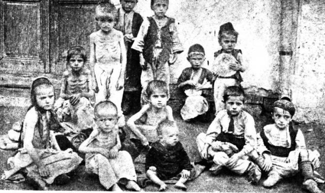  Izgladnela deca iz Bosne Foto: privatna arhiva