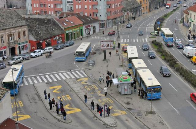 Na mestu autobuske okretnice, predviđena javna garaža Foto: Dnevnik.rs/N.Stojanović