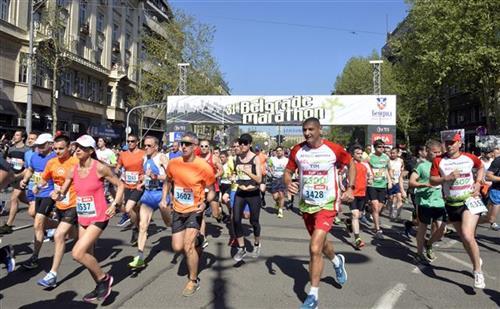 beogradski maraton, tanjug