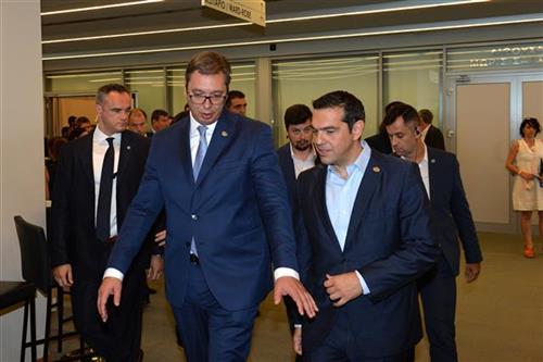 Vučić i Cipras Foto: Tanjug