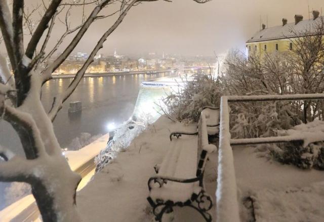  Petrovaradinska tvrđava pod snegom Foto: R.Hadžić
