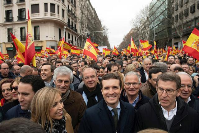 Protesti opozicije u Spaniji/FERNANDO VILLAR/EPA