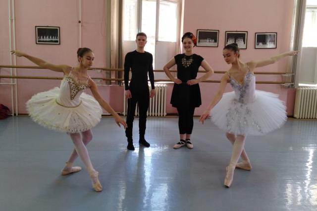  Učenici Baletske škole vežbaju svakodnevno foto: S. Kovač