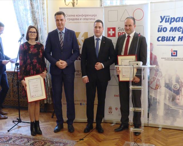 Četiri opštine nagrađene za dobru upravu na lokalu Foto: Tanjug/video