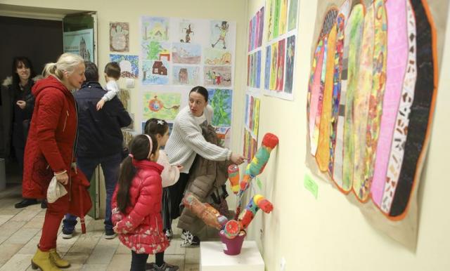 Izložba dečjih radova u Muzeju Vojvodine Foto: R. Hadžić