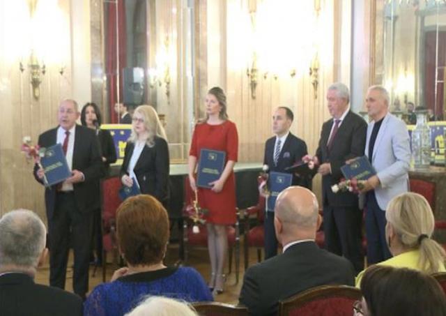 Dobitnici nagrade Najevropljanin za 2018. Foto: Tanjug/video