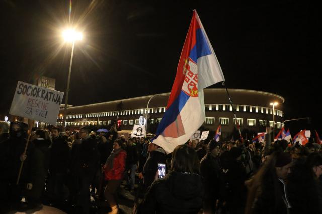 Protest "1 od 5 miliona“ u Novom Sadu Foto: Tanjug/J. Pap