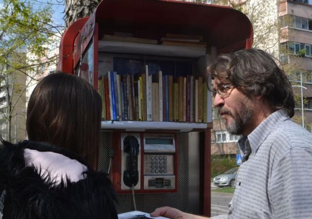  „Biblioteka” Slobodana Šušnjevića u halo govornici foto: L. Radlovački