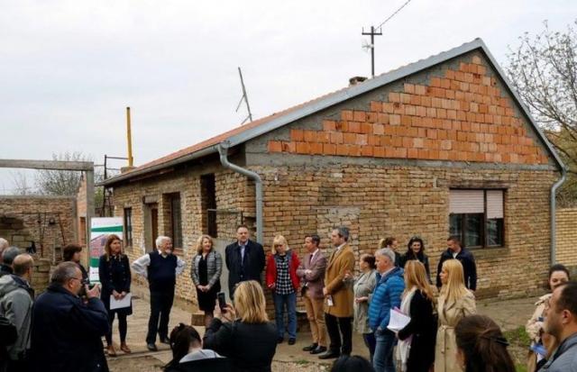 Sprovođenje Regionalnog stambenog programa u Banatskom Novom Selu Foto: Komesarijat za izbeglice i migracije Republike Srbije