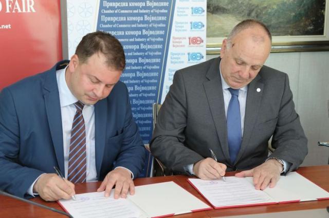 Slobodan Cvetković i Boško Vučurević potpisali u PKV Protokol o međusobnoj saradnji Foto: PKV