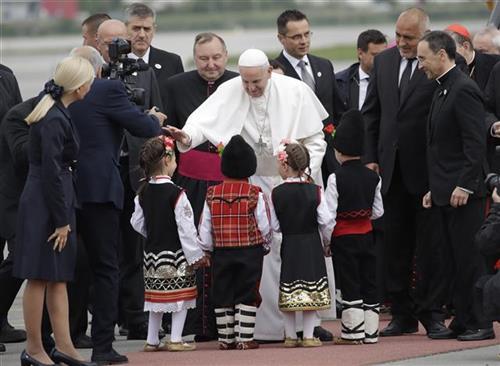 Papa Franja u Bugarskoj Foto: AP foto - Alessandra Tarantino - Darko Vojinovic