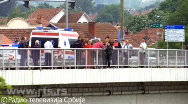 Samoubistvo s mosta u Kraljevu/RTS/Jutjub