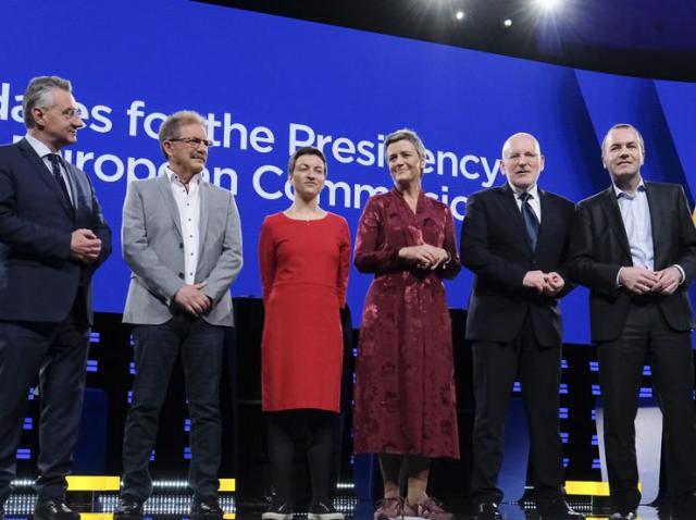 Šest kandidata za mesto predsednika budućeg saziva Evropske komisije Foto: EPA-EFE/OLIVIER HOSLET