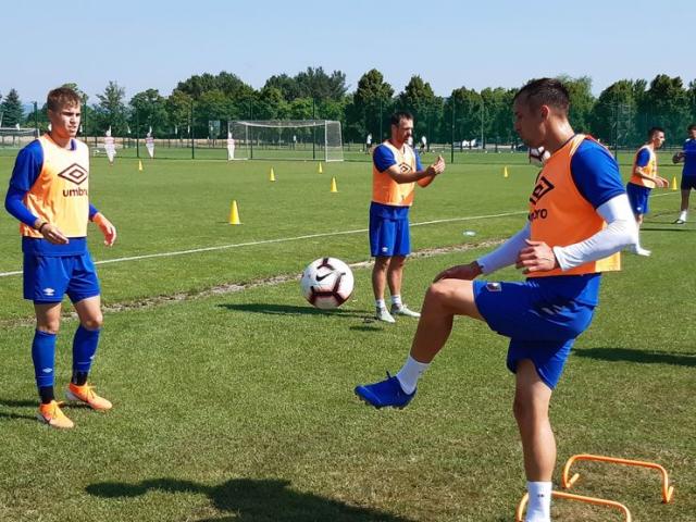 Nemanja Milojević, Nikola Drinčić i Bojan Matić na treningu Foto: A. Predojević