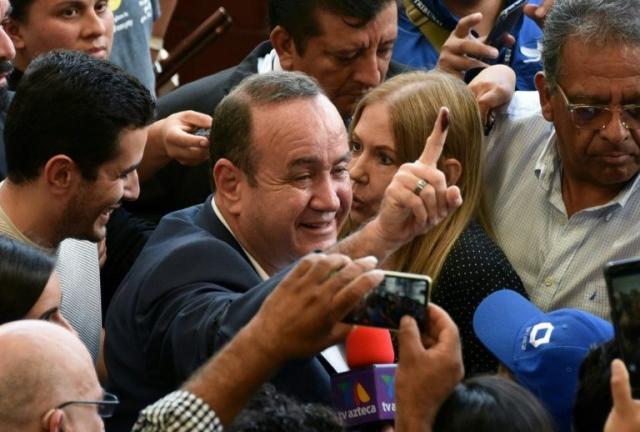 Alehandro Đamatei novi predsednik u Gvatemale Foto: AFP Photo/ORLANDO ESTRADA