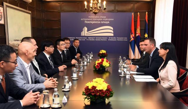 Ognjen Bjelić sa delegacijom Kine/Pokrajinska vlada