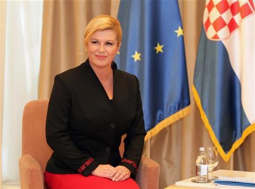 Hrvatska predsednica Koinda Grabar Kitarović  Foto Tanjug/ S.Radovanović,arhiva 
