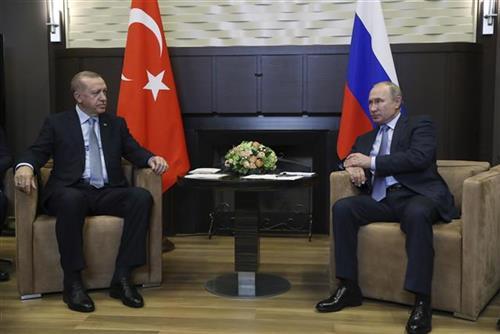 Erdogan i Putin Foto: Presidential Press Service via AP, Pool