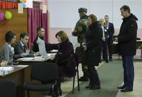 Parlamentarni izbori u Belorusiji Foto. AP foto - Sergei Grits
