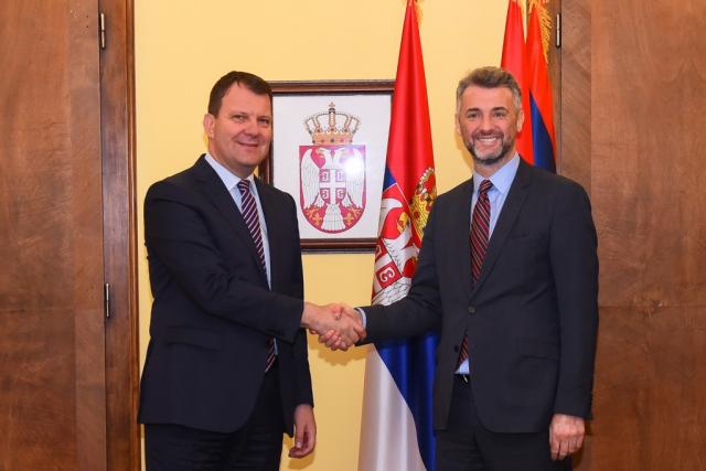 Predsednik Mirović primio predsednika Vlade Kantona Sarajevo (2)