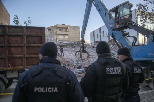 Posledice zemljotresa u Albanji Foto: AP Photo/Visar Kryeziu