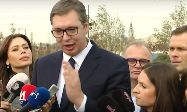 Predsednik Srbije Aleksandar Vučić  Foto: Tanjug/video