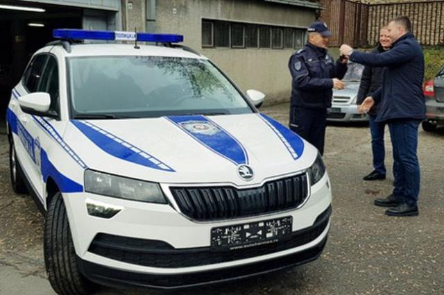 Primopredaji vozila nabavljenog sredstvima iz gradskog Fonda za unapređenje bezbednosti saobraćaja Foto: Grad Subotica