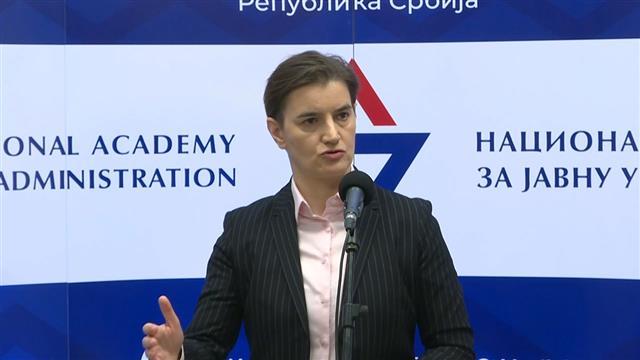 Premijerka Ana Brnabić na otvaranju Trening centra Nacionalne akademije za javnu upravu Foto: Tanjug/video