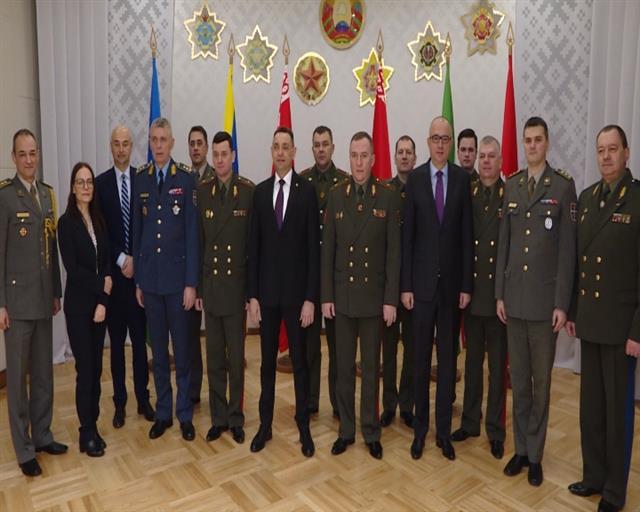 Ministar odbrane Aleksandar Vulin u poseti Belorusiji  Foto: Tanjug/video