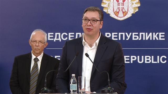 Predsednik Srbije Aleksandar Vučić  Foto: Tanjug/video