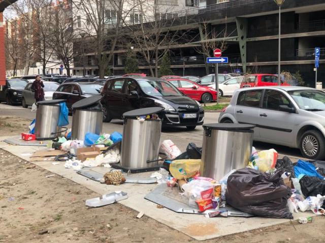 Redovno upozoravaju da se otpad odlaže u kontejnere i kante i korpe za otpatke Foto: Dnevnik.rs